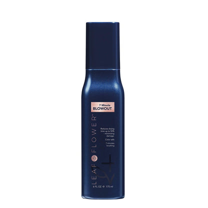 Leaf & Flower 7 Minute Blowout – Fast-Drying Styling Cream for Smooth, Voluminous Hair (6 oz) Avelisse