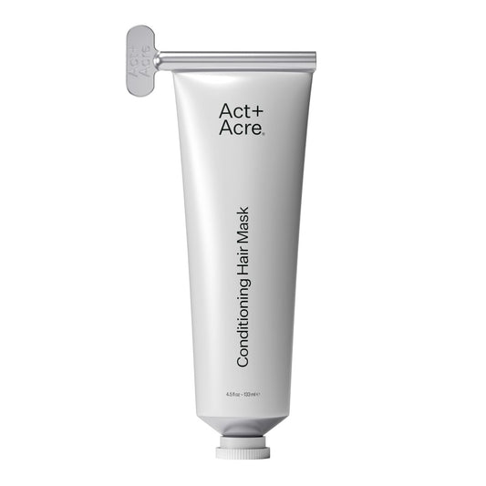 ACT+ ACRE Restorative Conditioning Hair Mask - Cold Processed Hydrating Treatment for Dry, Damaged Hair - Silicone-Free Moisturizing Mask (4.5 oz) Avelisse