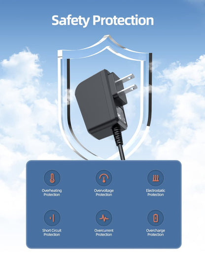 Superer 4.3V Charger for Philips Norelco OneBlade QP2520 MG3740 and More - Replacement Power Cord