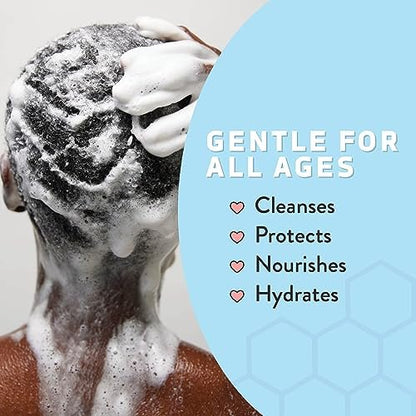 PSORIASIS HONEY Renewing Shampoo – Itchy & Dry Scalp Treatment with Argan Oil for Women, Men & Kids (8 oz) Avelisse