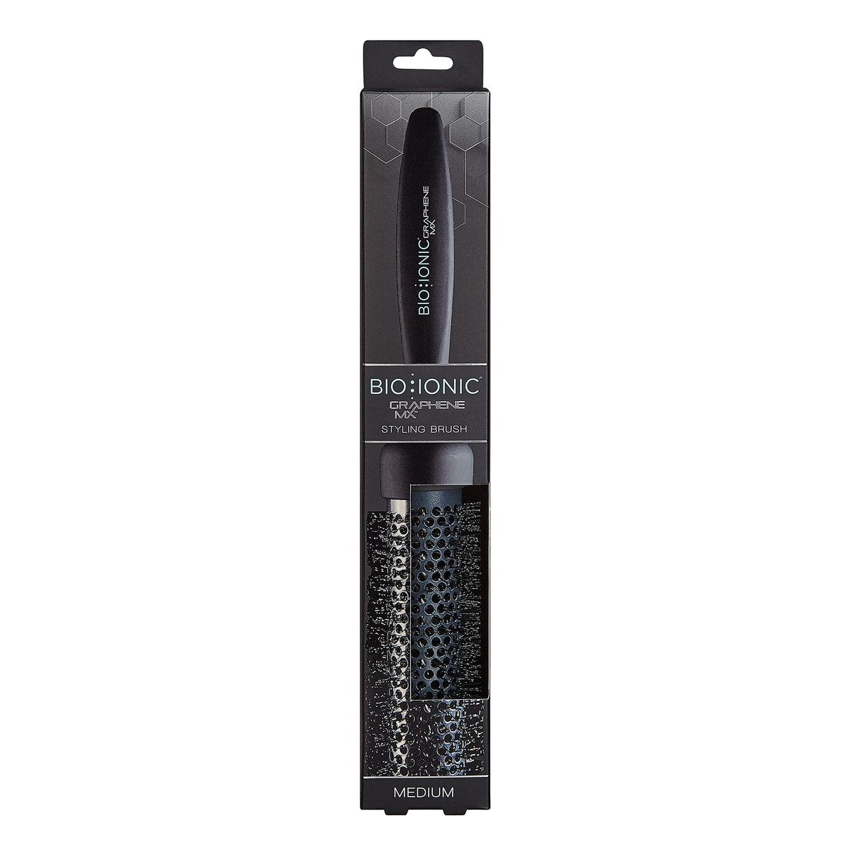 BIO IONIC Graphene MX Styling Brush Medium 33mm - Black - görsel 5