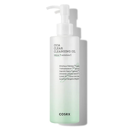 COSRX Pure Fit Cica Cleansing Oil - Lightweight Centella Cleansing Oil for Sensitive Skin, 6.76 fl oz (200ml) Avelisse