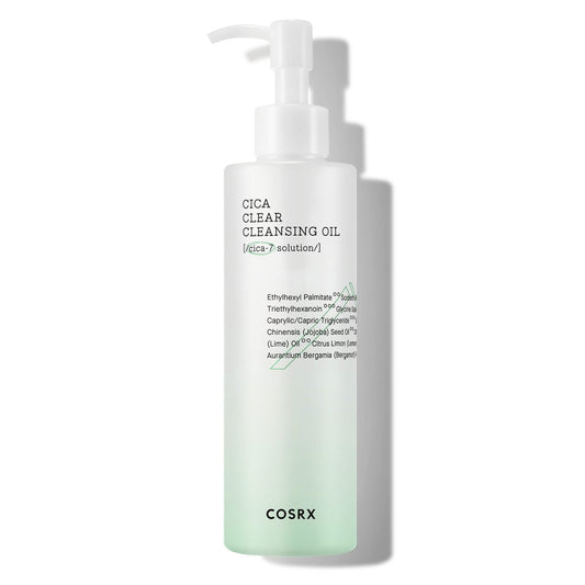 COSRX Pure Fit Cica Cleansing Oil - Lightweight Centella Cleansing Oil for Sensitive Skin, 6.76 fl oz (200ml) Avelisse