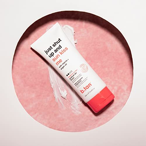 b.tan Medium Gradual Self Tanning Lotion - Everyday Glow with Marula & Argan Oil, Vegan & Cruelty Free, 236ml - görsel 12