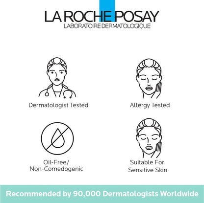 La Roche-Posay Hydraphase HA Light Face Moisturizer with Hyaluronic Acid, 72HR Hydration, Oil Free & Non-Comedogenic, 1.69 fl. oz.