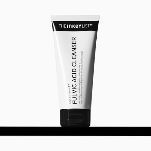 The INKEY List Fulvic Acid Brightening Cleanser 5 Fl Oz - Removes Makeup, Healthy Complexion, Fragrance Free, All Skin Types Avelisse