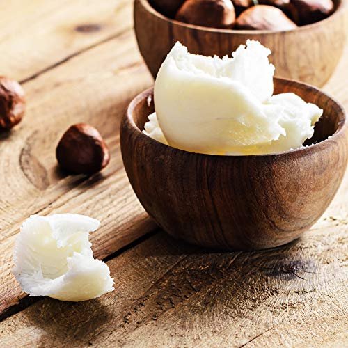 Sheanefit Raw Unrefined African Shea Butter - Natural Body Butter, Soft & Smooth Daily Moisturizer for Face & Body, Ivory, 16 oz Avelisse