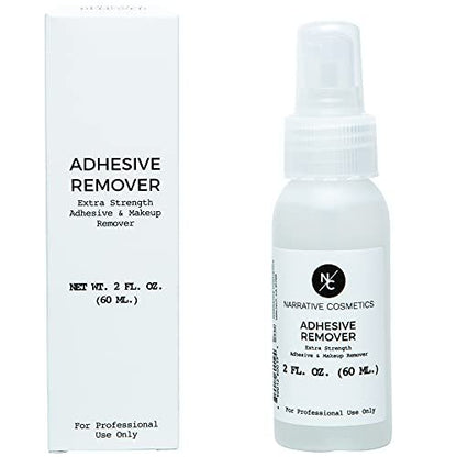 Narrative Cosmetics Extra Strength Adhesive Remover – Professional Glue & Makeup Remover for SFX Prosthetics, 2 Fl Oz