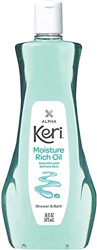 Keri Moisturizing Shower and Bath Oil, 16 Fl Oz - Hydrating Body Oil for Dry Skin, Eczema & Sensitive Skin - görsel 2