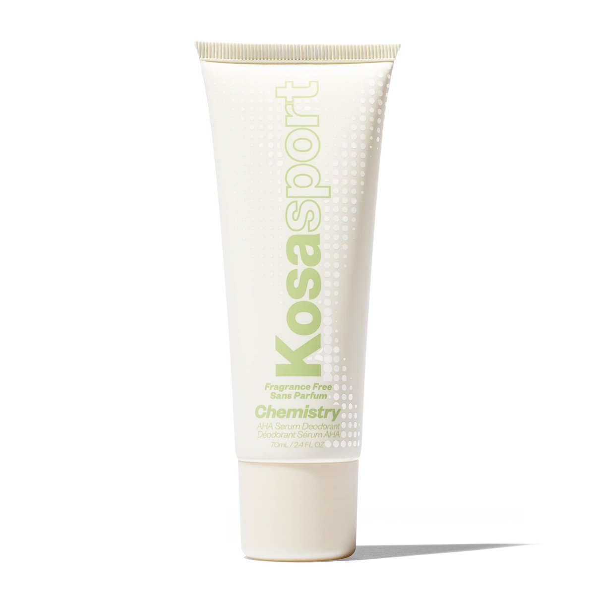 Kosas Chemistry Deodorant - Aluminum & Baking Soda Free AHA Deodorant for Sensitive Skin, Fragrance Free, 2.4 Fl Oz Avelisse
