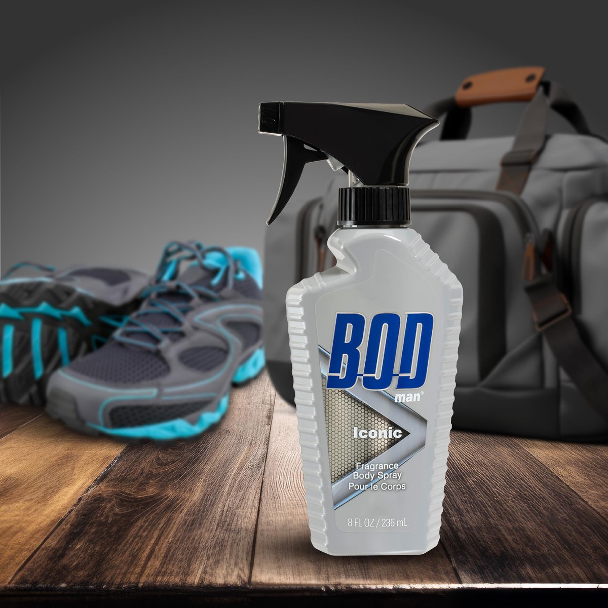 BOD Man Fragrance Body Spray, Iconic, 8 fl oz - Long-Lasting Scent for Men - görsel 7