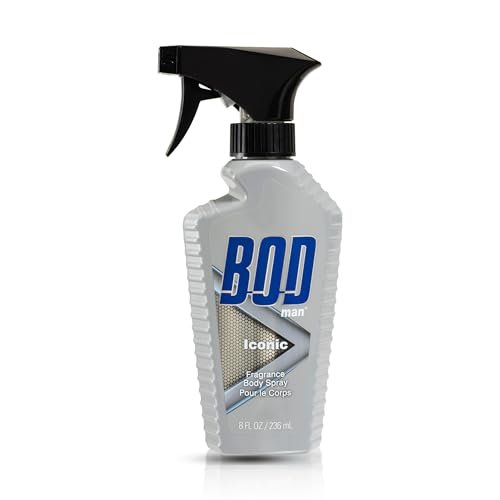BOD Man Fragrance Body Spray, Iconic, 8 fl oz - Long-Lasting Scent for Men - görsel 2
