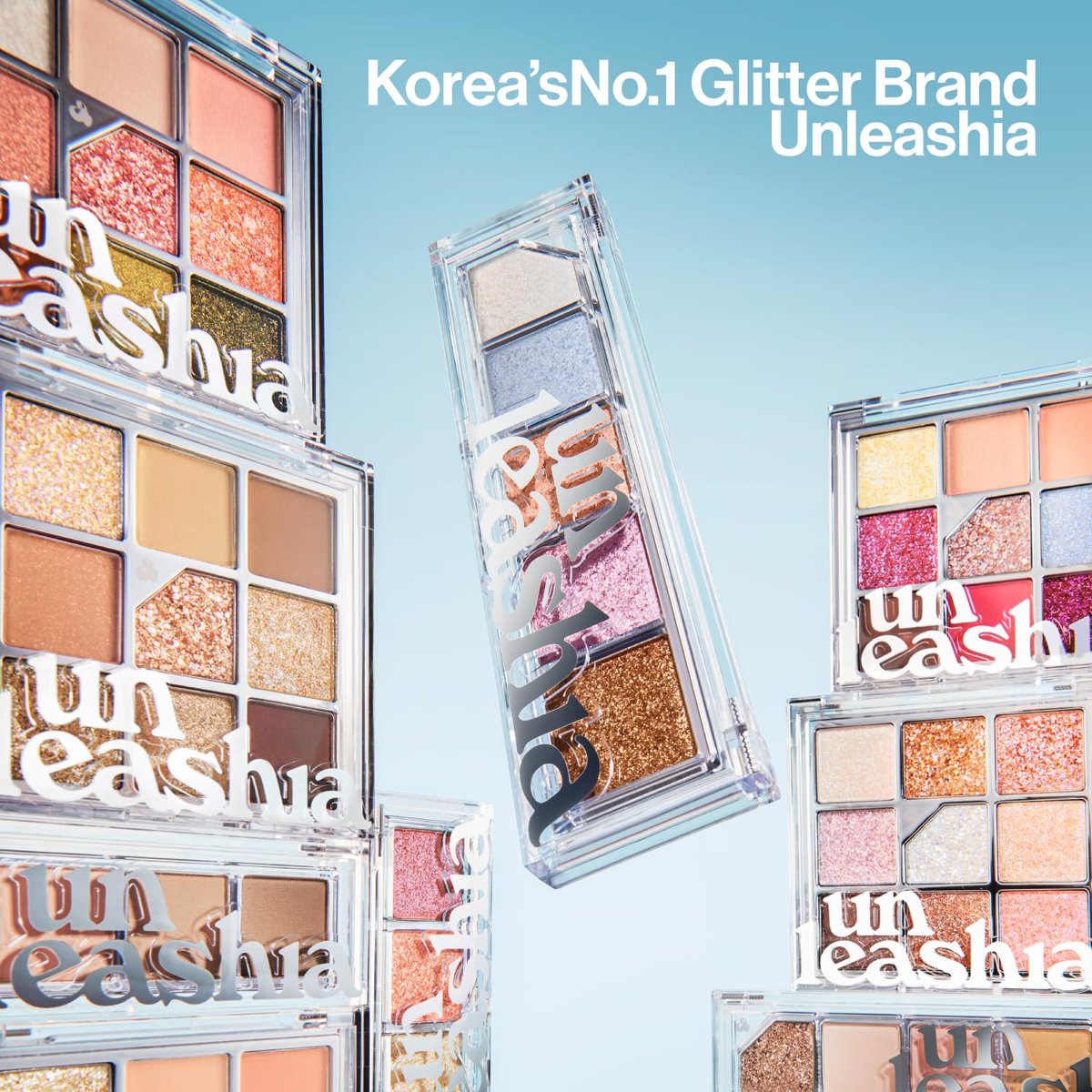 UNLEASHIA Glitterpedia Eyeshadow Palette - All of Brown | Matte, Shimmer & Glitter Shades | High Pigment, Blendable, Long-Lasting Vegan Eye Makeup - görsel 17