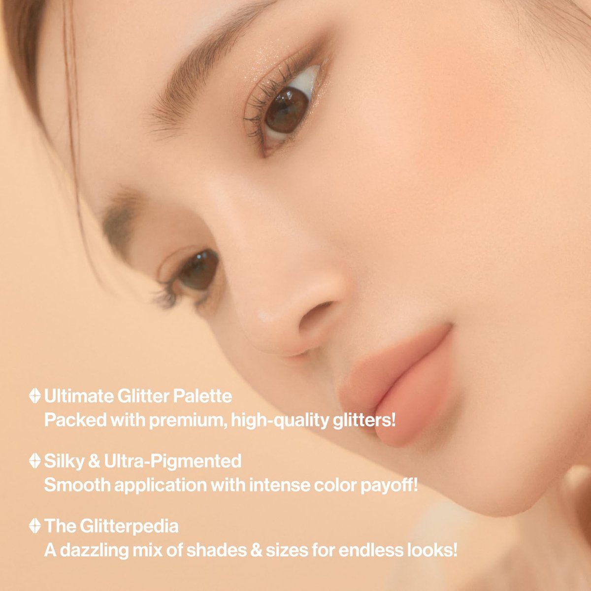 UNLEASHIA Glitterpedia Eyeshadow Palette - All of Brown | Matte, Shimmer & Glitter Shades | High Pigment, Blendable, Long-Lasting Vegan Eye Makeup - görsel 5