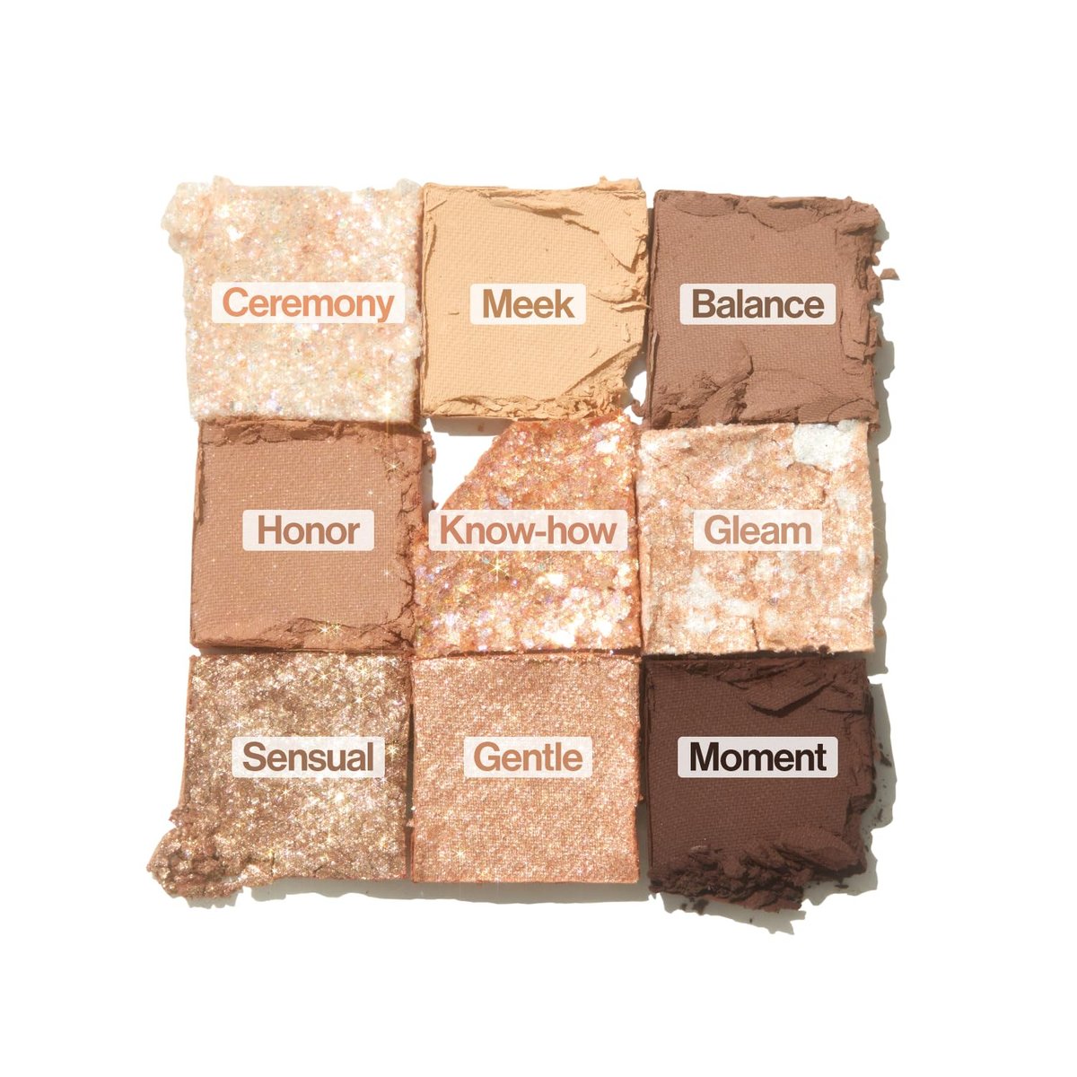 UNLEASHIA Glitterpedia Eyeshadow Palette - All of Brown | Matte, Shimmer & Glitter Shades | High Pigment, Blendable, Long-Lasting Vegan Eye Makeup - görsel 9