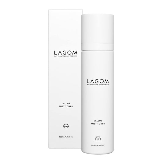 LAGOM Cellus Mist Toner - Hydrating Face Mist with pH Protection, Alcohol-Free, Skin Barrier Strengthening, for Sensitive Skin, 4.05 fl oz