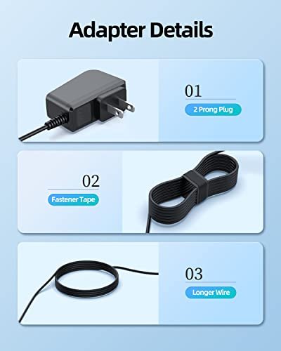 Superer Replacement Charger Compatible with Lawn Mower 3.0/2.0 – Electric Trimmer Power Adapter Cord