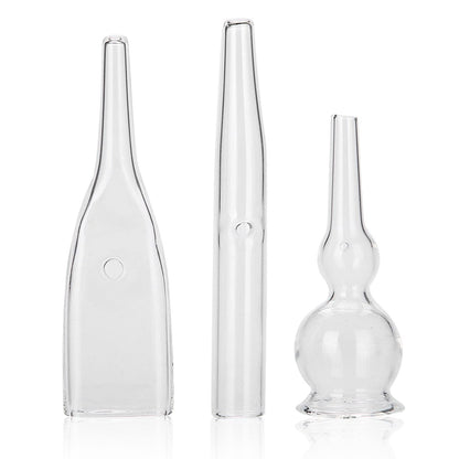 3pcs Vacuum Glass Tube Kit - Blackhead Removal Facial Suction Pore Vacuum Cleaner for Face, Microdermabrasion Machine Accessories Avelisse