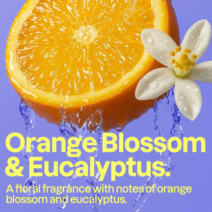 ATTITUDE Bulk Refill for Foaming Hand Soap Dispenser, EWG Verified, Plant & Mineral Based, Vegan, Orange Blossom & Eucalyptus, 67.62 Fl Oz Avelisse