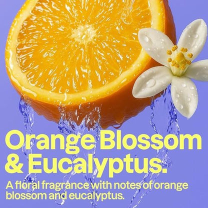 ATTITUDE Bulk Refill for Foaming Hand Soap Dispenser, EWG Verified, Plant & Mineral Based, Vegan, Orange Blossom & Eucalyptus, 67.62 Fl Oz Avelisse