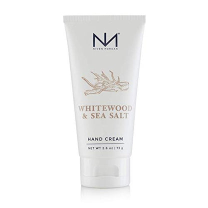 Niven Morgan Whitewood & Sea Salt Travel Hand Cream – 2.6 oz Moisturizing Lotion