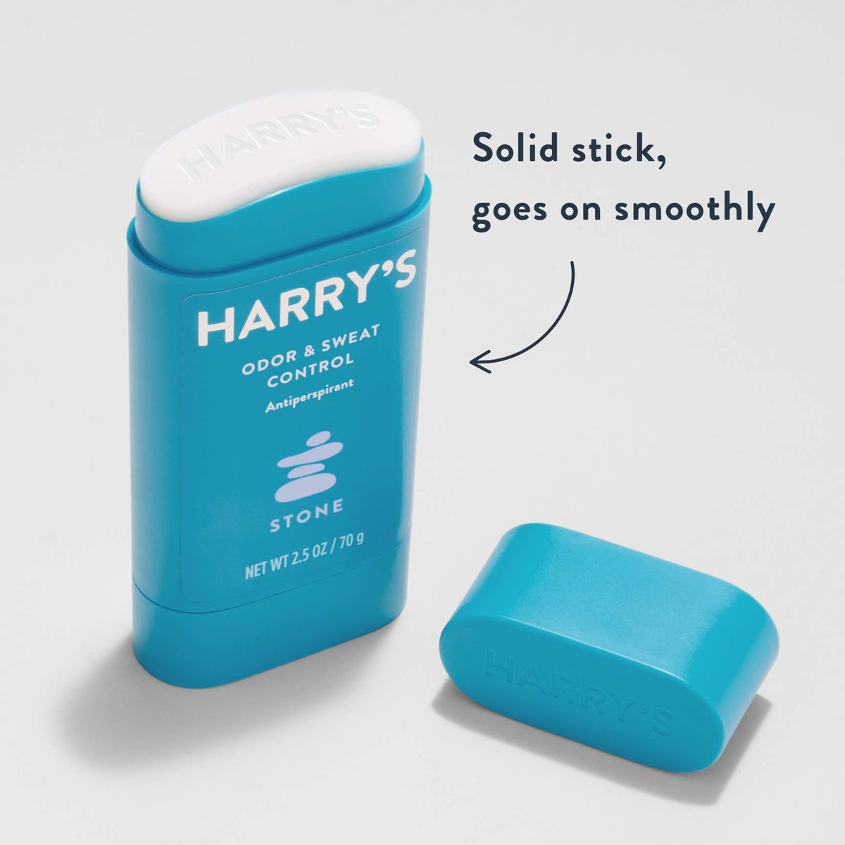 Harry's Men's Deodorant Antiperspirant, Odor & Sweat Control - Stone Scent, 3 Count (2.5 oz each) Avelisse