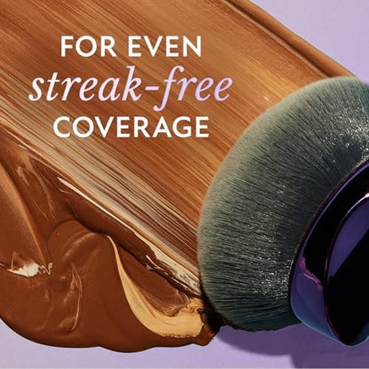 Westmore Beauty Blend & Blur Body Kabuki Brush & Self Tanner Brush - Body Makeup & Foundation Blending Applicator for Self Tanning - Durable Vegan Bristles Avelisse