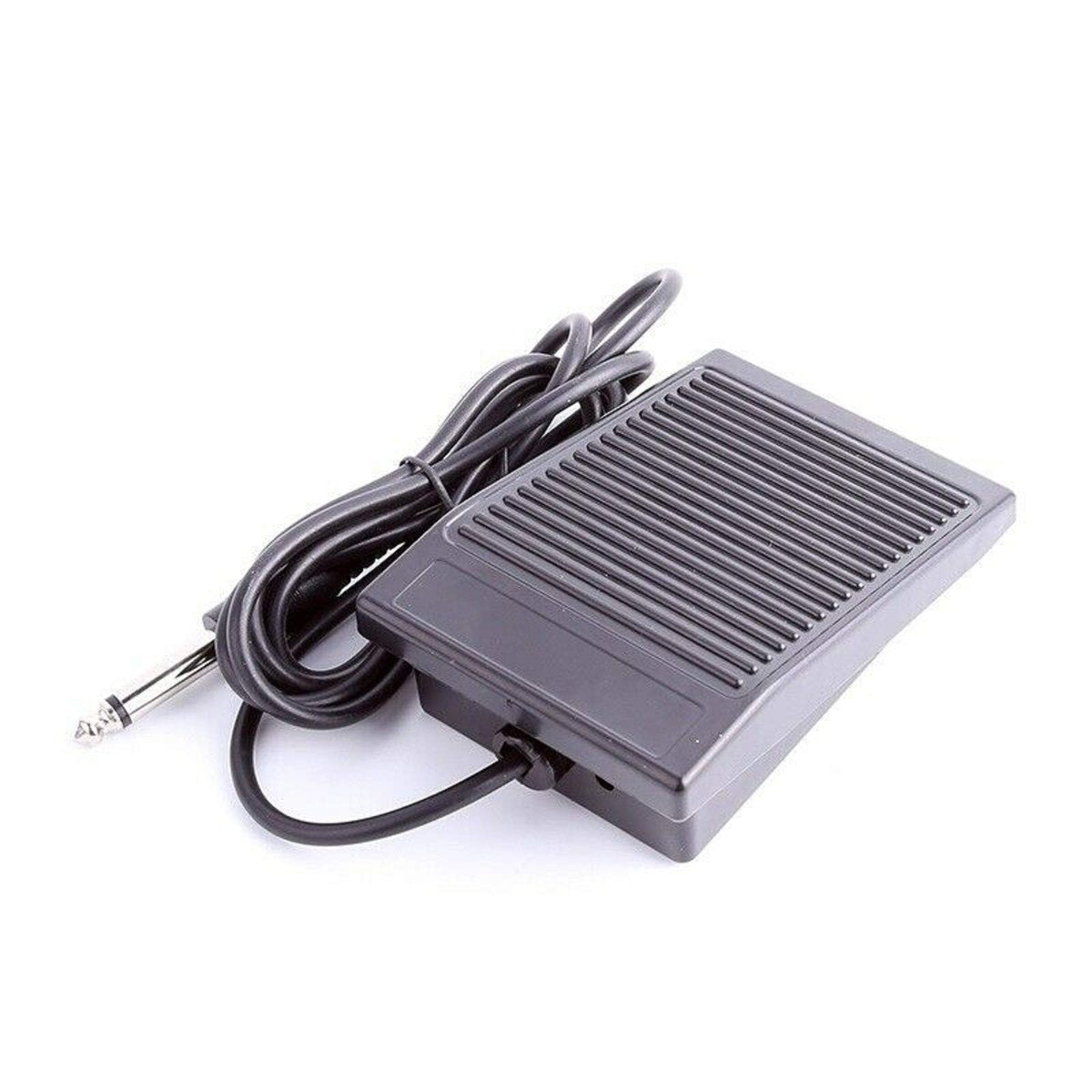 Anti-Slip Metal Tattoo Foot Pedal Power Supply Control Switch for Tattoo Machine Kit - görsel 5