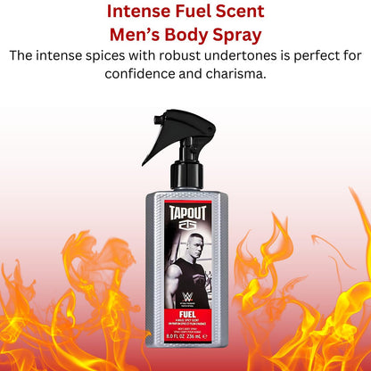 Tapout Body Spray for Men – Fragrance Variety Set, 6-Pack Gift Collection, 8 Ounces Each Avelisse