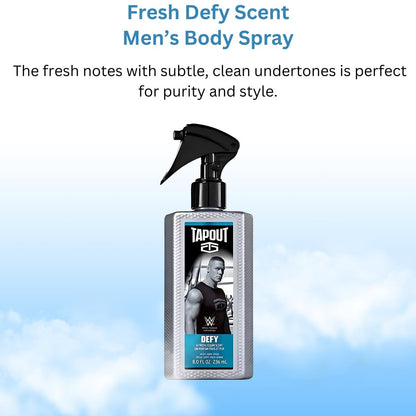 Tapout Body Spray for Men – Fragrance Variety Set, 6-Pack Gift Collection, 8 Ounces Each Avelisse