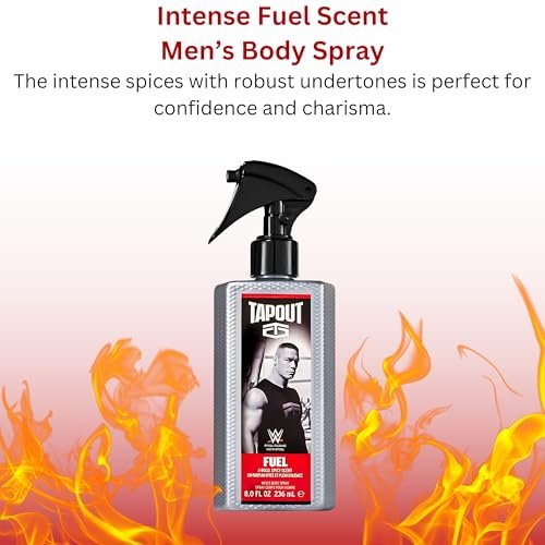 Tapout Body Spray for Men – Fragrance Variety Set, 6-Pack Gift Collection, 8 Ounces Each Avelisse