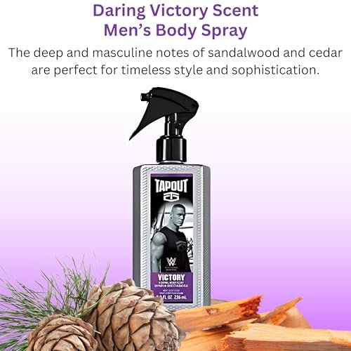 Tapout Body Spray for Men – Fragrance Variety Set, 6-Pack Gift Collection, 8 Ounces Each Avelisse