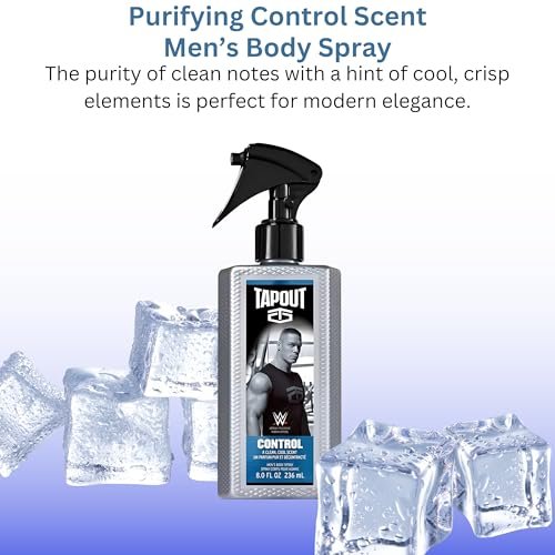 Tapout Body Spray for Men – Fragrance Variety Set, 6-Pack Gift Collection, 8 Ounces Each Avelisse