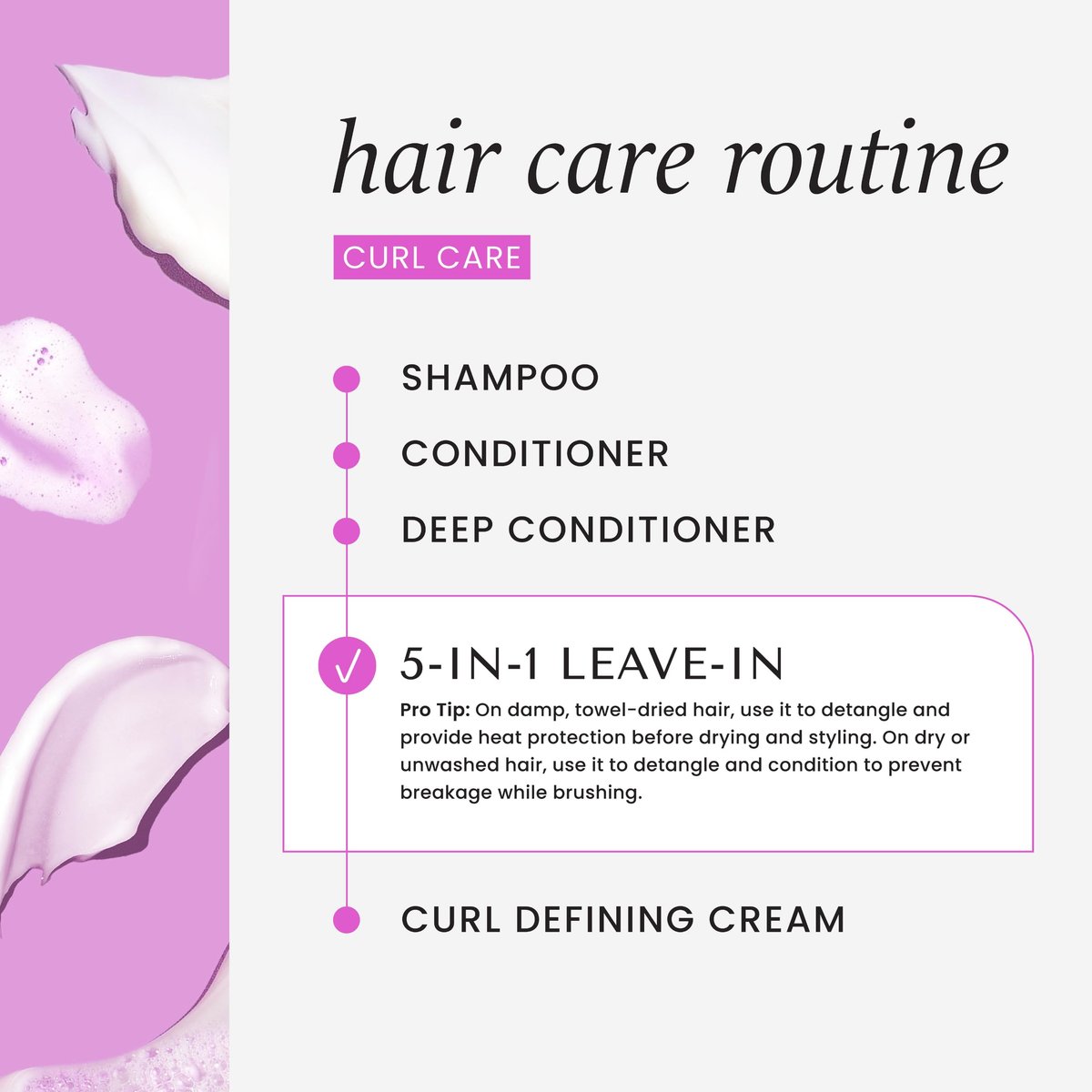 HASK CURL CARE 5-IN-1 Leave-In Spray Conditioner for Curly Hair Types - Vegan, Cruelty Free, Color Safe, Gluten-Free, Sulfate-Free, Paraben-Free (6 Fl Oz) - görsel 12