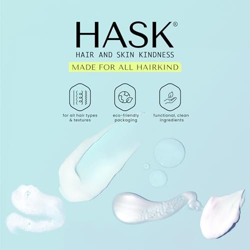 HASK CURL CARE 5-IN-1 Leave-In Spray Conditioner for Curly Hair Types - Vegan, Cruelty Free, Color Safe, Gluten-Free, Sulfate-Free, Paraben-Free (6 Fl Oz) - görsel 17