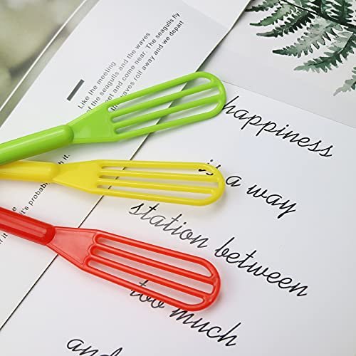 10-Pack Black Plastic Hair Color Mixing Whisks - Salon & Home Dye Applicators by DIYstore - görsel 12