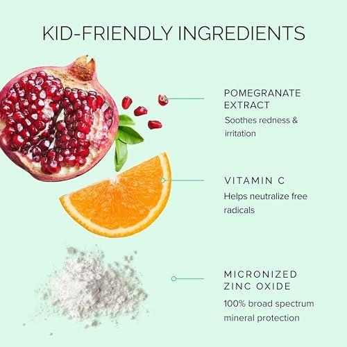 MDSolarSciences Mineral KidCrème SPF 50 – Gentle Broad-Spectrum Kids Sunscreen with Zinc Oxide & Squalane, Water-Resistant, No White Cast, Fragrance-Free (3.4 Fl Oz) Avelisse