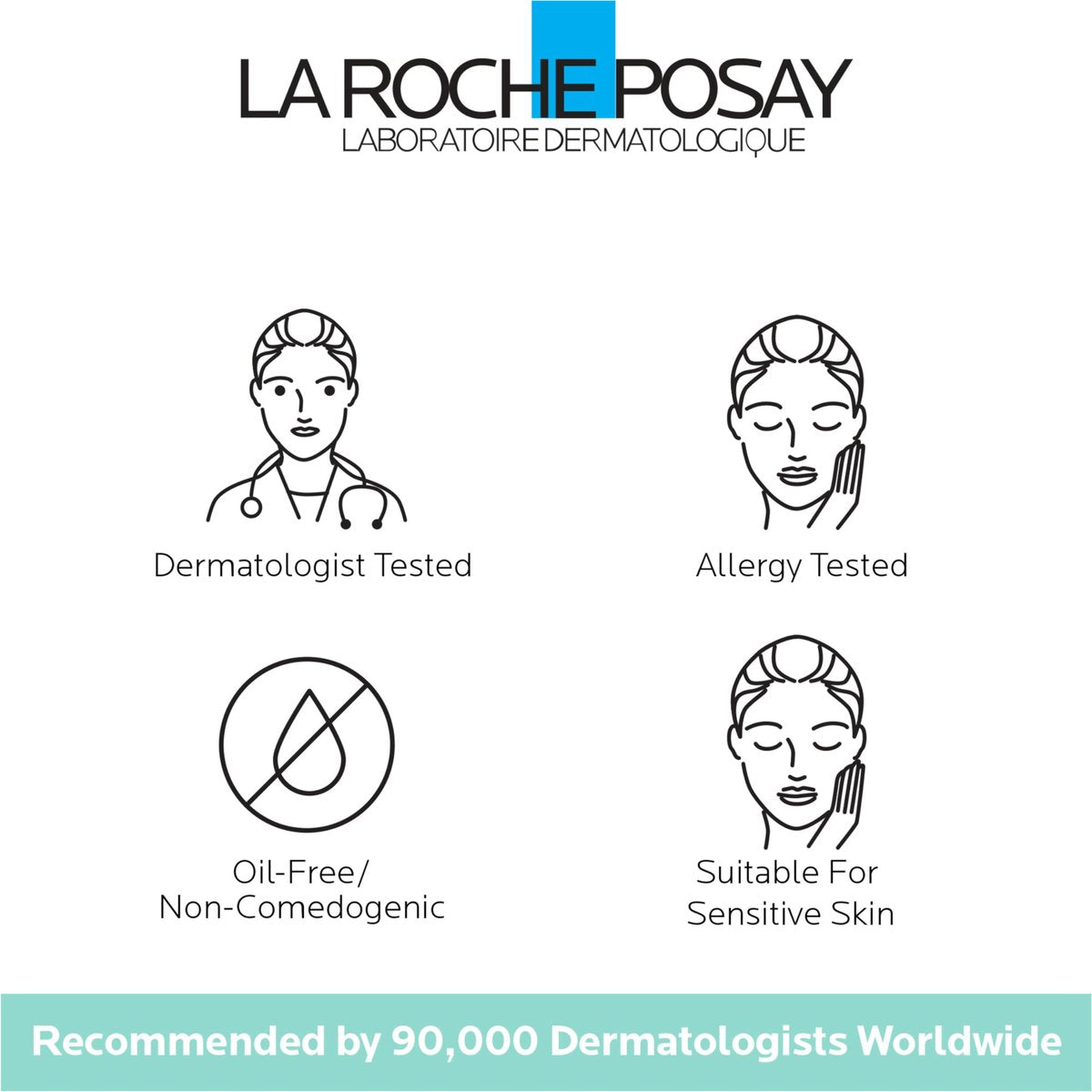 La Roche-Posay Hydraphase HA Rich Moisturizer for Dry Skin - Hyaluronic Acid Face Cream, 72HR Hydration, Oil-Free, Non-Comedogenic, 50 ML (1.69 fl. oz.) - görsel 8