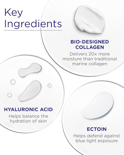Andalou Naturals Deep Hydration Face Moisturizer Multi-Correcting Cream - Daily Skincare with Hyaluronic Acid, Vegan Collagen & Fruit Stem Cells - Repair Skin Elasticity & Boost Hydration - 1.7 fl oz Avelisse
