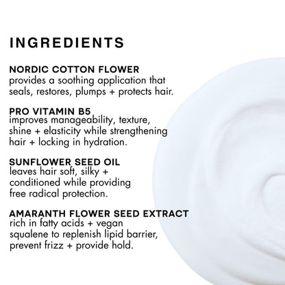 R+Co Velvet Curtain Cotton Touch Texture Balm – Lightweight Styling Balm for Frizz Control, Texture & Volume – Defines Curls & Adds Soft Hold – Hydrates Without Weight – Vegan – 3 oz Avelisse