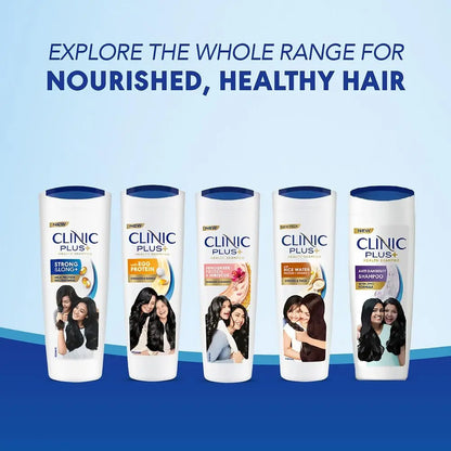 Clinic Plus Strong & Long Shampoo 1 L - With Milk Proteins & Multivitamins for Healthy, Long Hair Avelisse