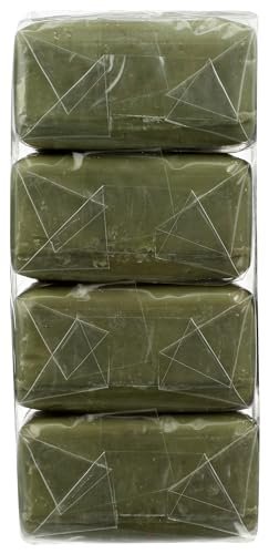 A LA MAISON Lavender Rosemary Olive Oil Bar Soap - Triple French Milled Natural Moisturizing Hand Soap Bar (4 Bars, 3.5 oz Each) Avelisse