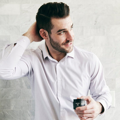 Brickell Men's Products Shaping Paste Pomade - Natural Texturizing Wax Pomade for Men, 2 oz