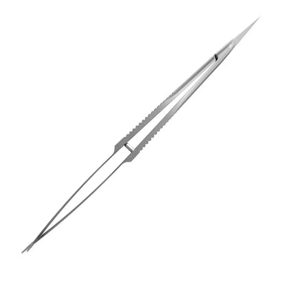 Staleks Pro EXPERT 90 Cuticle Micro Scissors – Miniature Blades – Straight Handle – Stainless Steel – Professional Manicure Tool Avelisse