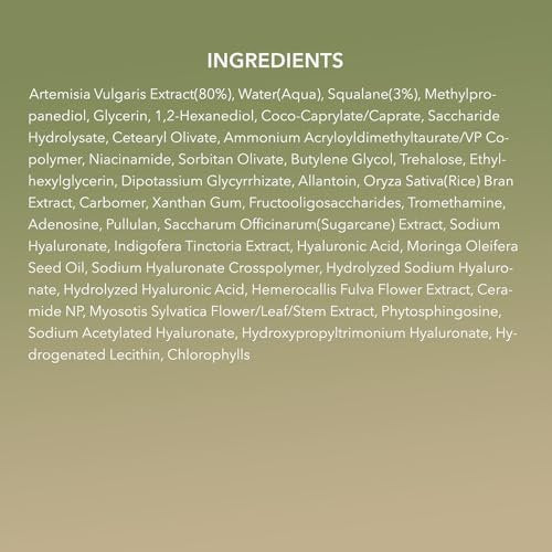 APRILSKIN Artemisia Squalane Hydra Gel Cream - Soothing Moisturizer for Dry, Sensitive & Acne-Prone Skin - Vegan, Cruelty-Free, Low pH, 50 ml Avelisse