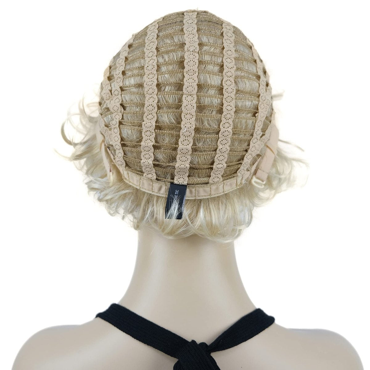 Lydell 8 Inch Short Curly Women's Wig - Soft Shaggy Layered Classic Cap Full Synthetic Wig (24BT613) - görsel 15