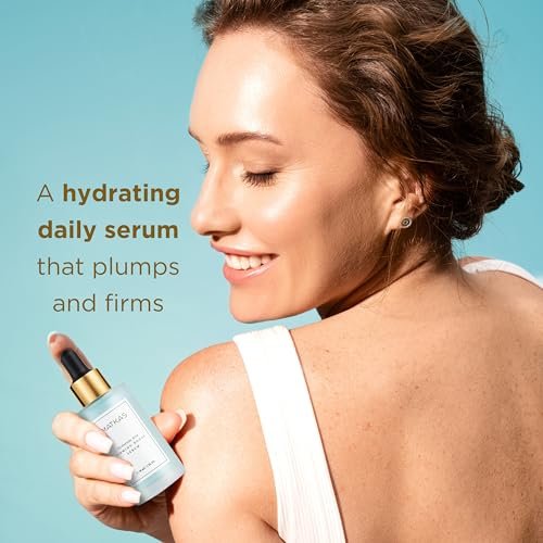MATKAS Korean Firming Boost Hydrating Hyaluronic Acid Serum 1 Fl. Oz. with 2% Niacinamide for Dry Skin, Anti-Aging Peptides Moisturizer Avelisse