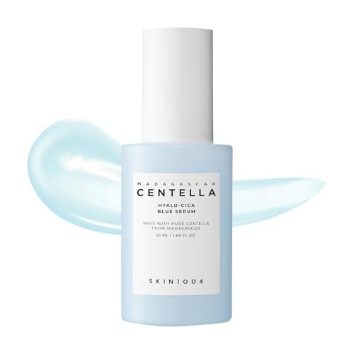 SKIN1004 Hyalu-Cica Blue Serum – Hydrating Face Serum with 5 Hyaluronic Acids & Madagascar Centella Asiatica, 1.69 fl oz (50 ml) - görsel 2