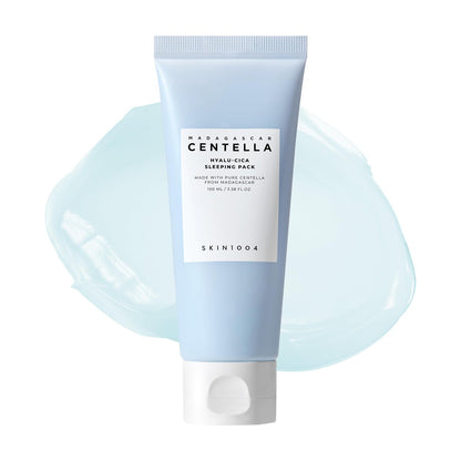 SKIN1004 Hyalu-CICA Sleeping Pack – 3.38 fl oz (100ml) – Melatonin, Hyaluronic Acid & Centella Asiatica – Overnight Moisturizing & Revitalizing Mask Avelisse