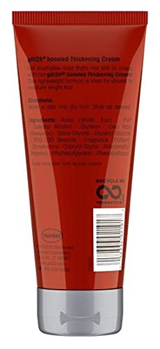 Got 2B Boosted Hair Thickening Cream for Fuller Styles, Medium Shine, Medium Hold, 6 Ounce (Pack of 3) Avelisse